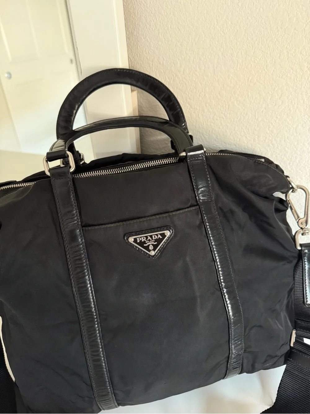 Prada Tessuto Nylon Briefcase